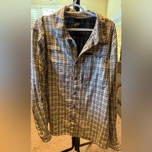 Wrangler ATG Plaid Casual Shirt